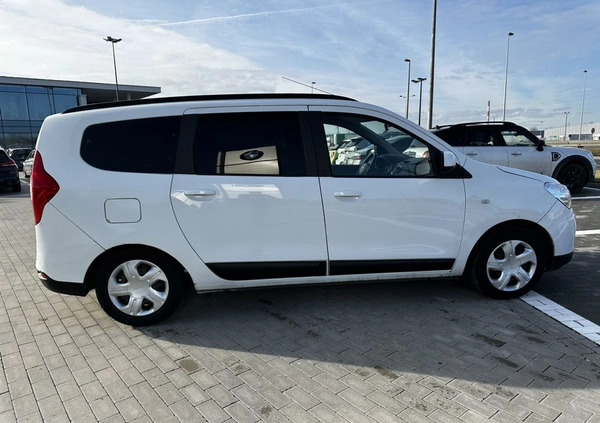 Dacia Lodgy cena 21000 przebieg: 255819, rok produkcji 2012 z Sławków małe 596